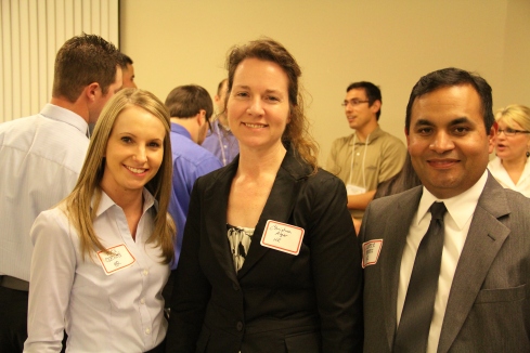 SHRM students attend meet the firms night